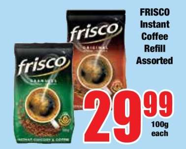 FRISCO Instant Coffee Refill Assorted
