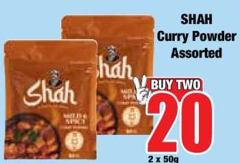 SHAH Curry Powder Assorted