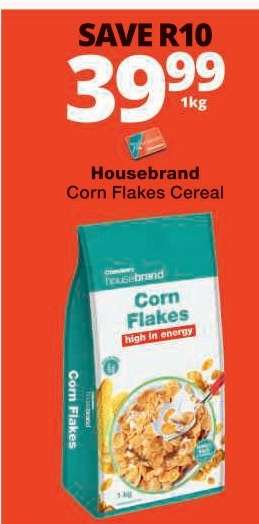 Housebrand Corn Flakes Cereal