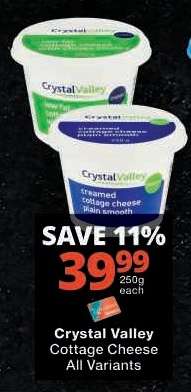 Crystal Valley Cottage Cheese