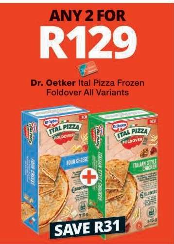Dr. Oetker Ital Pizza Frozen Foldover