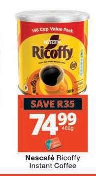NESCAFÉ Ricoffy Instant Coffee
