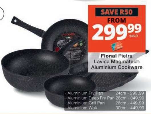 Flonal Pietra Lavica Magmatech Aluminium Cookware