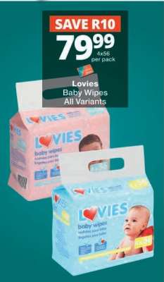 LOVIES BABY WIPES