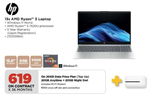 15s AMD Ryzen™ 5 Laptop