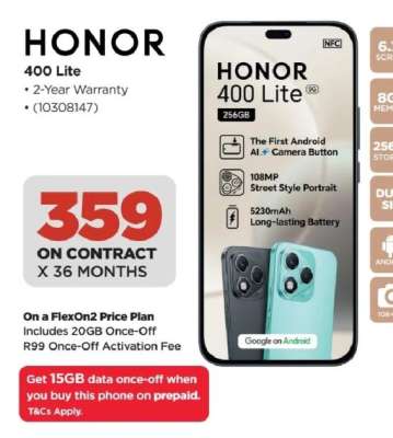 HONOR 400 Lite