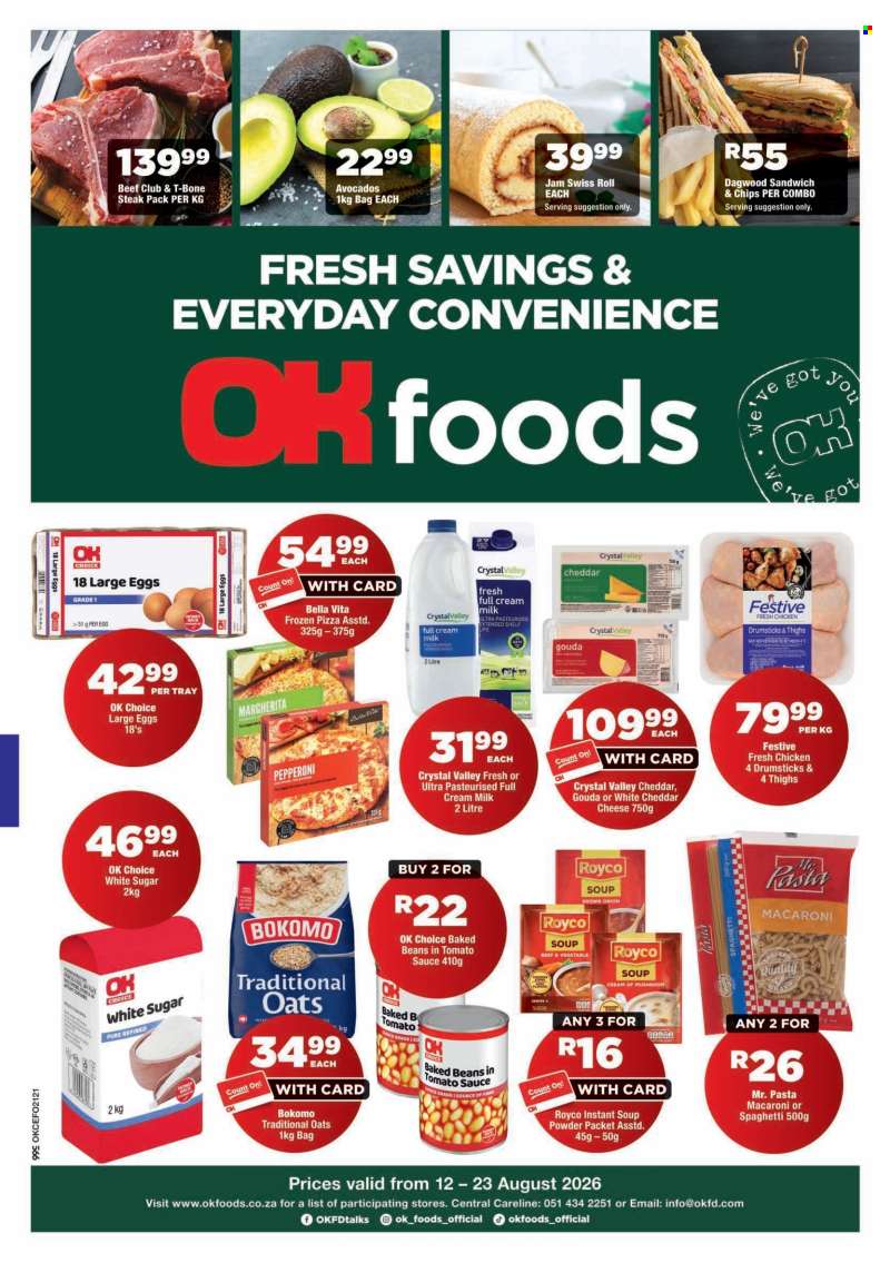 OK Foods catalogue  - 12/08/2026 - 23/08/2026.