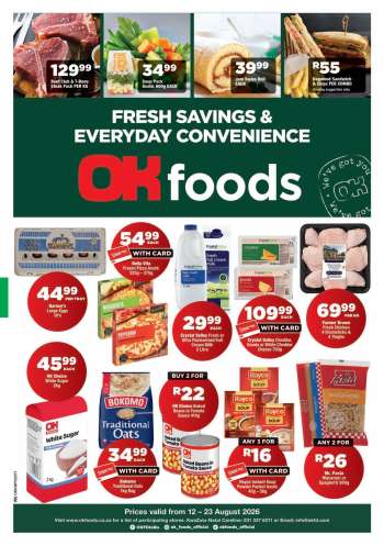 OK Foods catalogue  - 12/08/2026 - 23/08/2026.