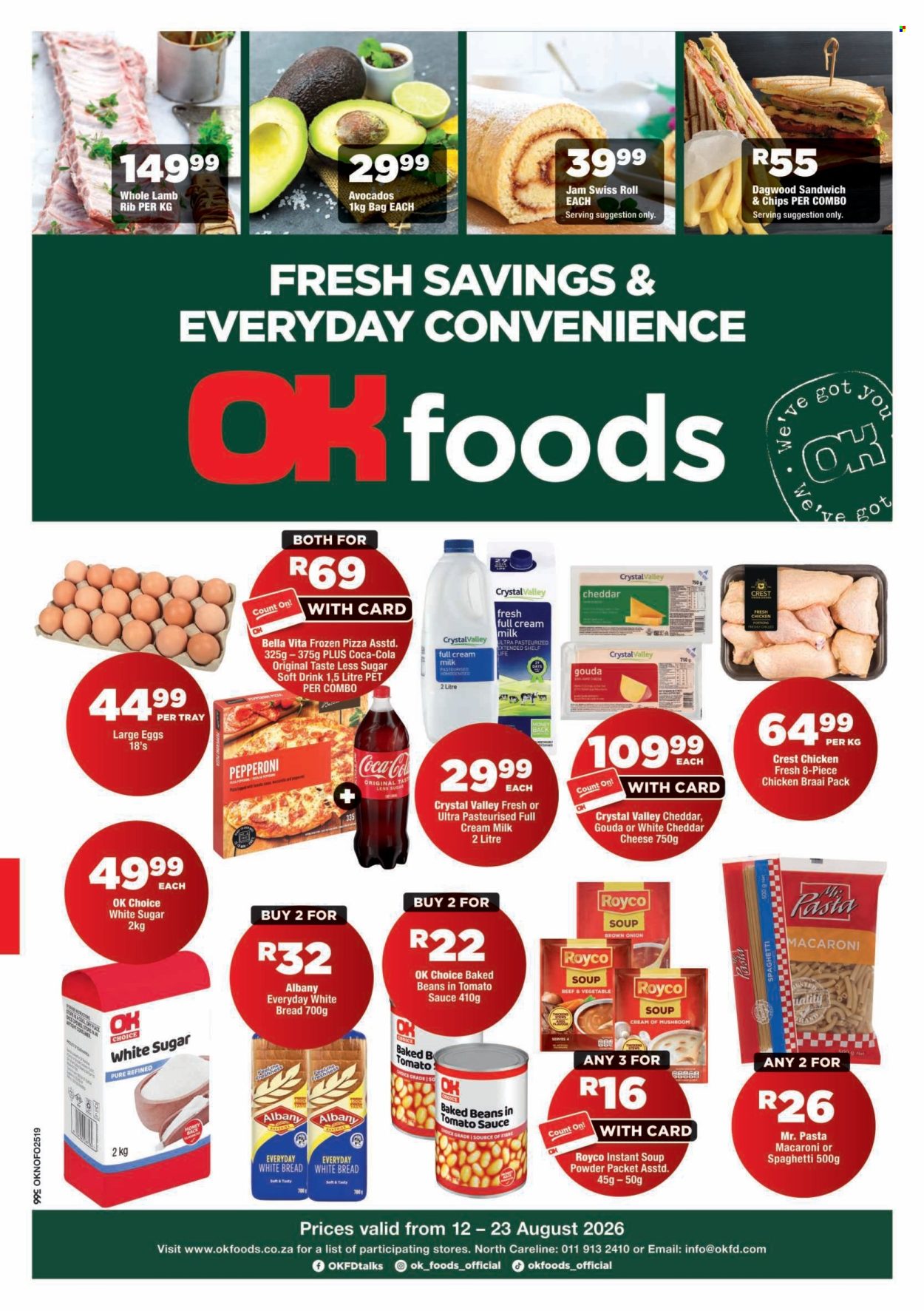 OK Foods specials - 12/08/2026 - 23/08/2026. Page 1