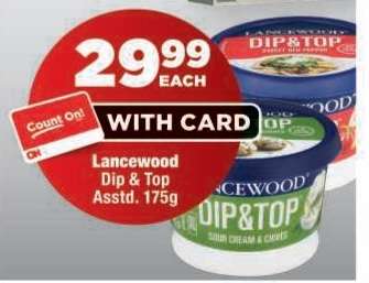 LANCEWOOD Dip&Top