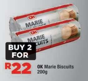 OK Marie Biscuits