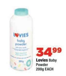 Lovies Baby Powder