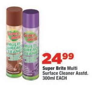 Super Brite Multi Surface Cleaner Asstd.