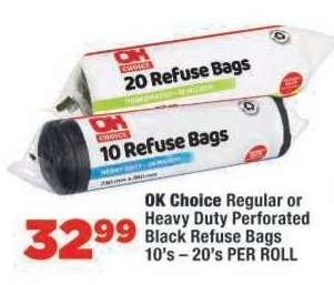 OK Choice Refuse Bags