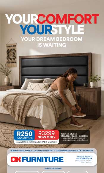 OK Furniture catalogue  - 12/08/2026 - 02/09/2026.