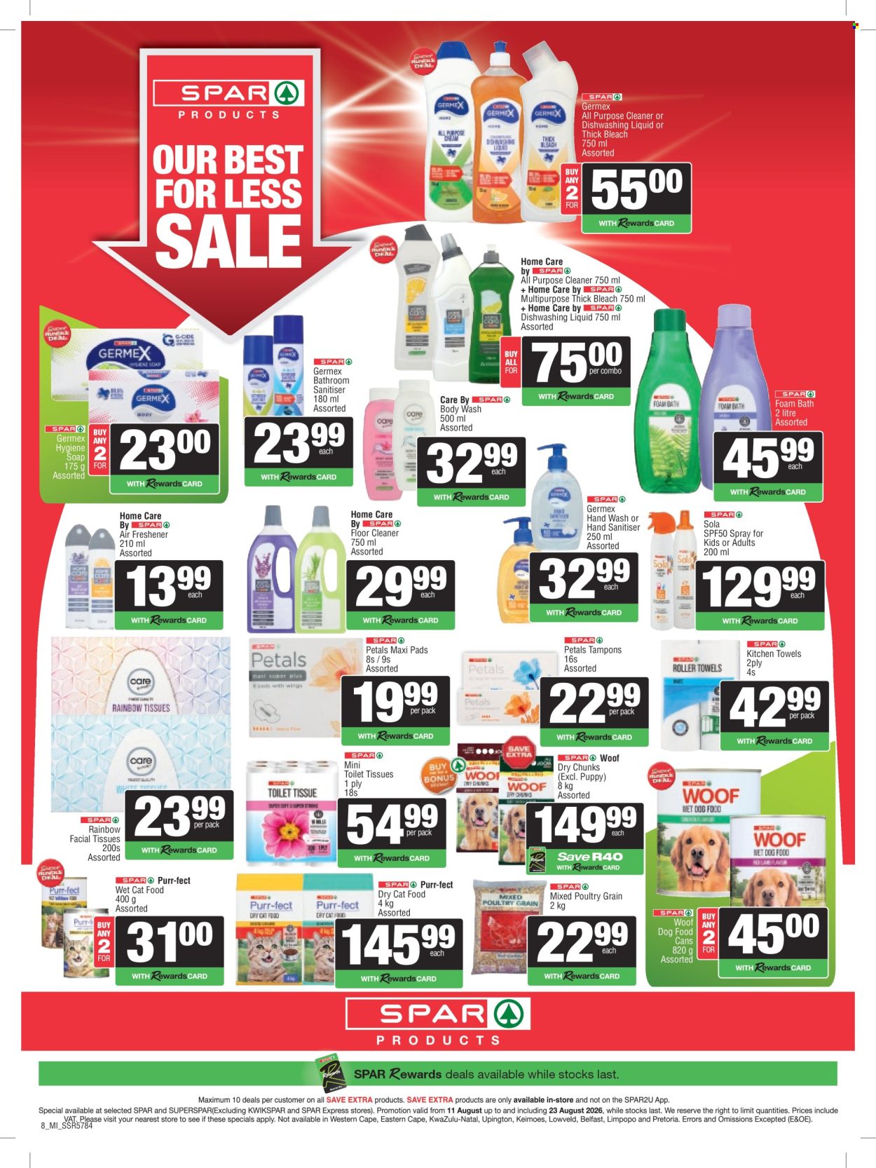 SPAR specials - 11/08/2026 - 23/08/2026. Page 8