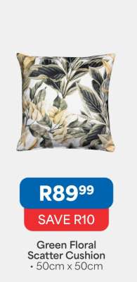 Green Floral Scatter Cushion