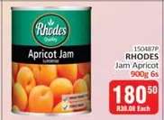 RHODES Jam Apricot
