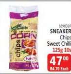 SNEAKERS Chips Sweet Chilli