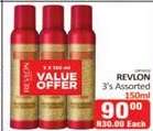 REVLON 3's Assorted