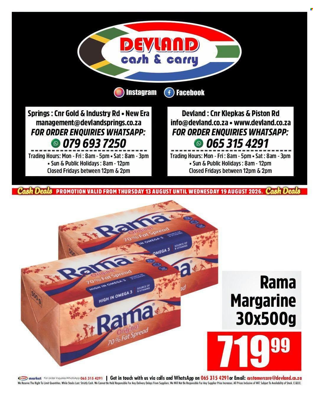 Devland specials - 13/08/2026 - 19/08/2026. Page 4