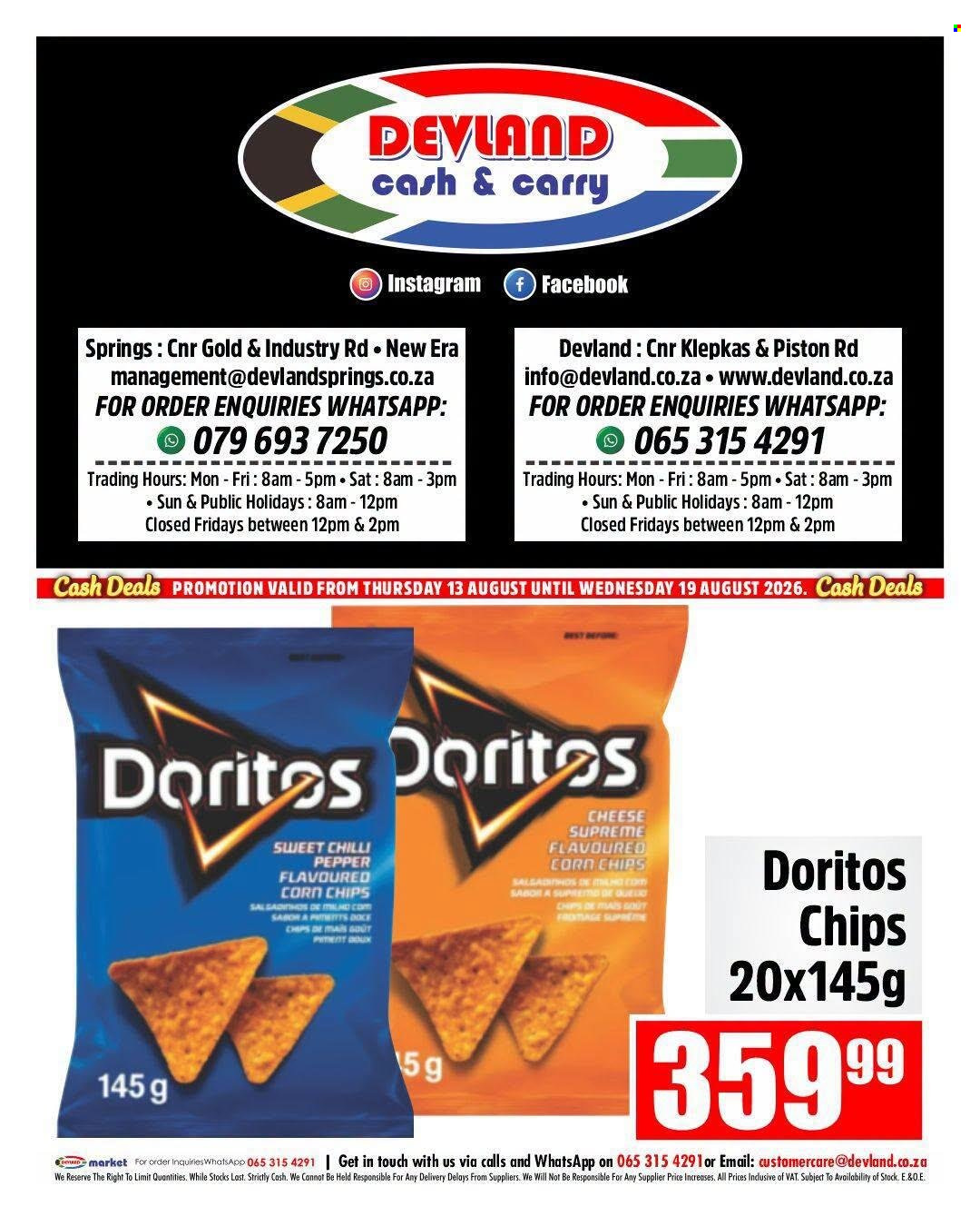 Devland specials - 13/08/2026 - 19/08/2026. Page 6