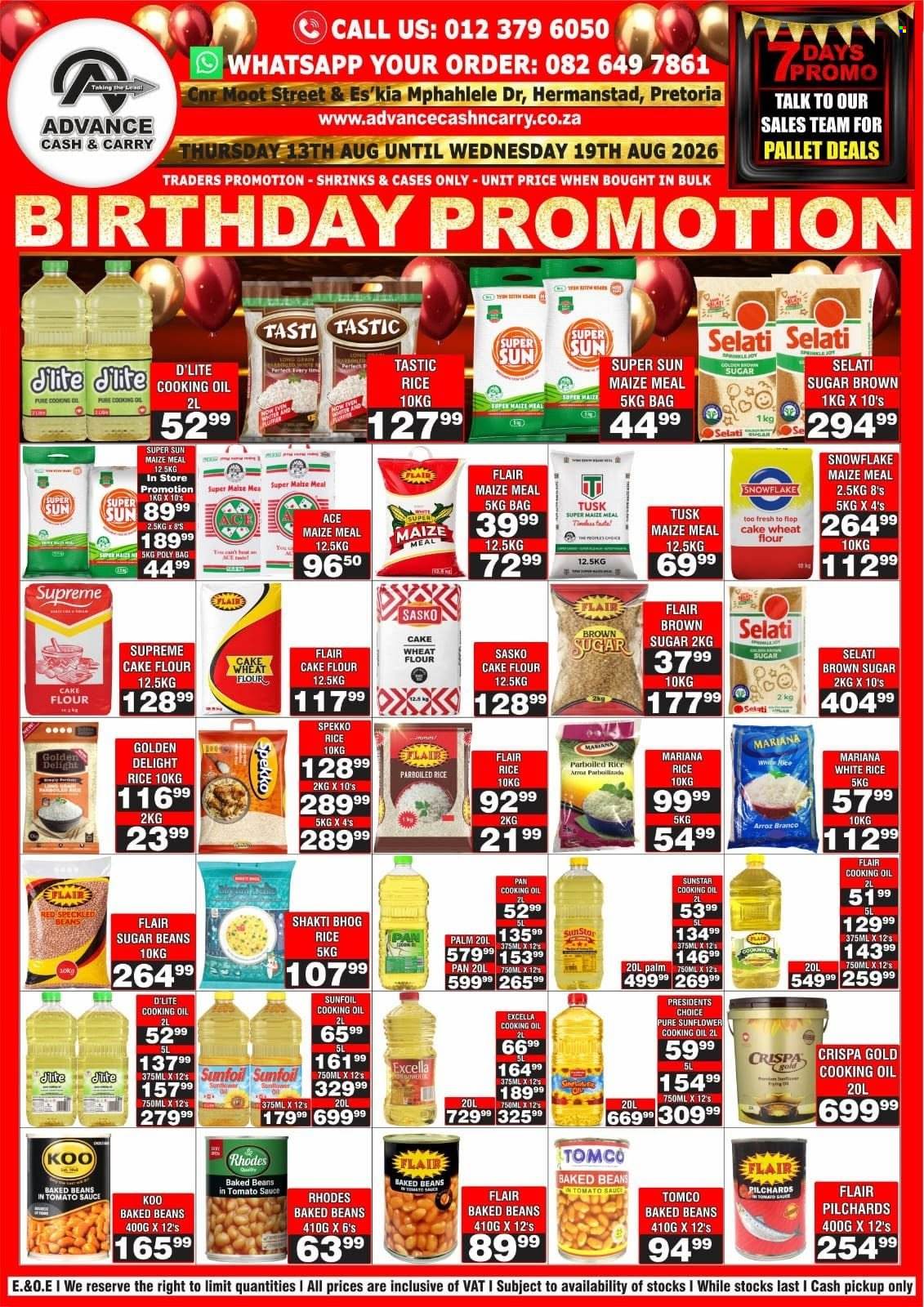 Advance Cash & Carry specials - 13/08/2026 - 19/08/2026. Page 1