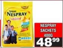 NESPRAY SACHETS 400G