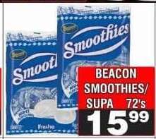 BEACON SMOOTHIES/SUPA 72's