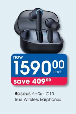 Baseus AeQur G10 True Wireless Earphones
