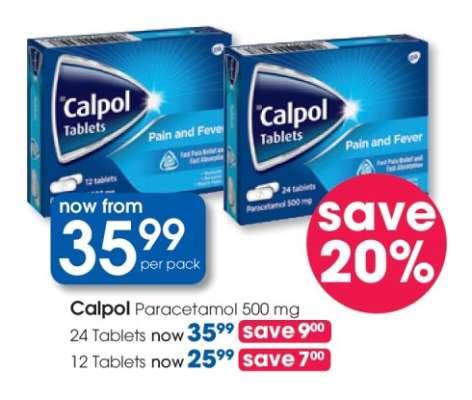 Calpol Paracetamol 500 mg