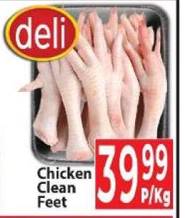 Chicken Clean Feet