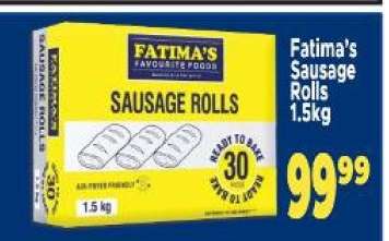 Fatima's Sausage Rolls 1.5kg