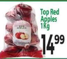 TOP RED APPLES
