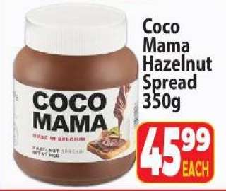 Coco Mama Hazelnut Spread 350g