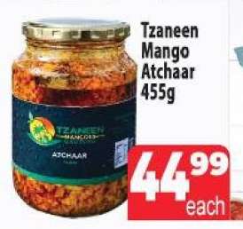 Tzaneen Mango Atchaar