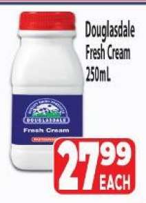 Douglasdale Fresh Cream 250mL