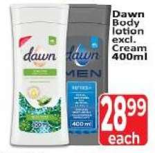 Dawn Body lotion excl. Cream 400ml