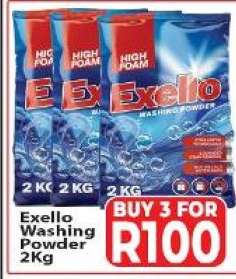 Exello Washing Powder 2Kg