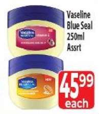 Vaseline Blue Seal 250ml Assrt