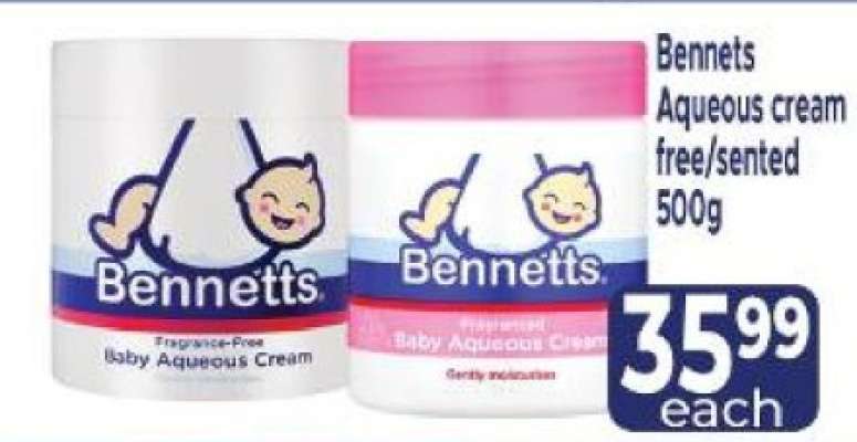 Bennetts Aqueous cream