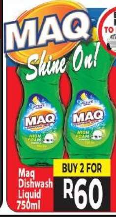 MAQ Dishwash Liquid
