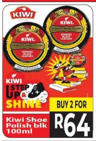 Kiwi Shoe Polish blk 100ml