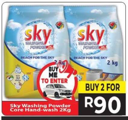 Sky Washing Powder Core Hand-wash 2Kg