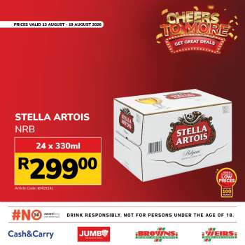 Jumbo Cash & Carry catalogue  - 13/08/2026 - 19/08/2026.
