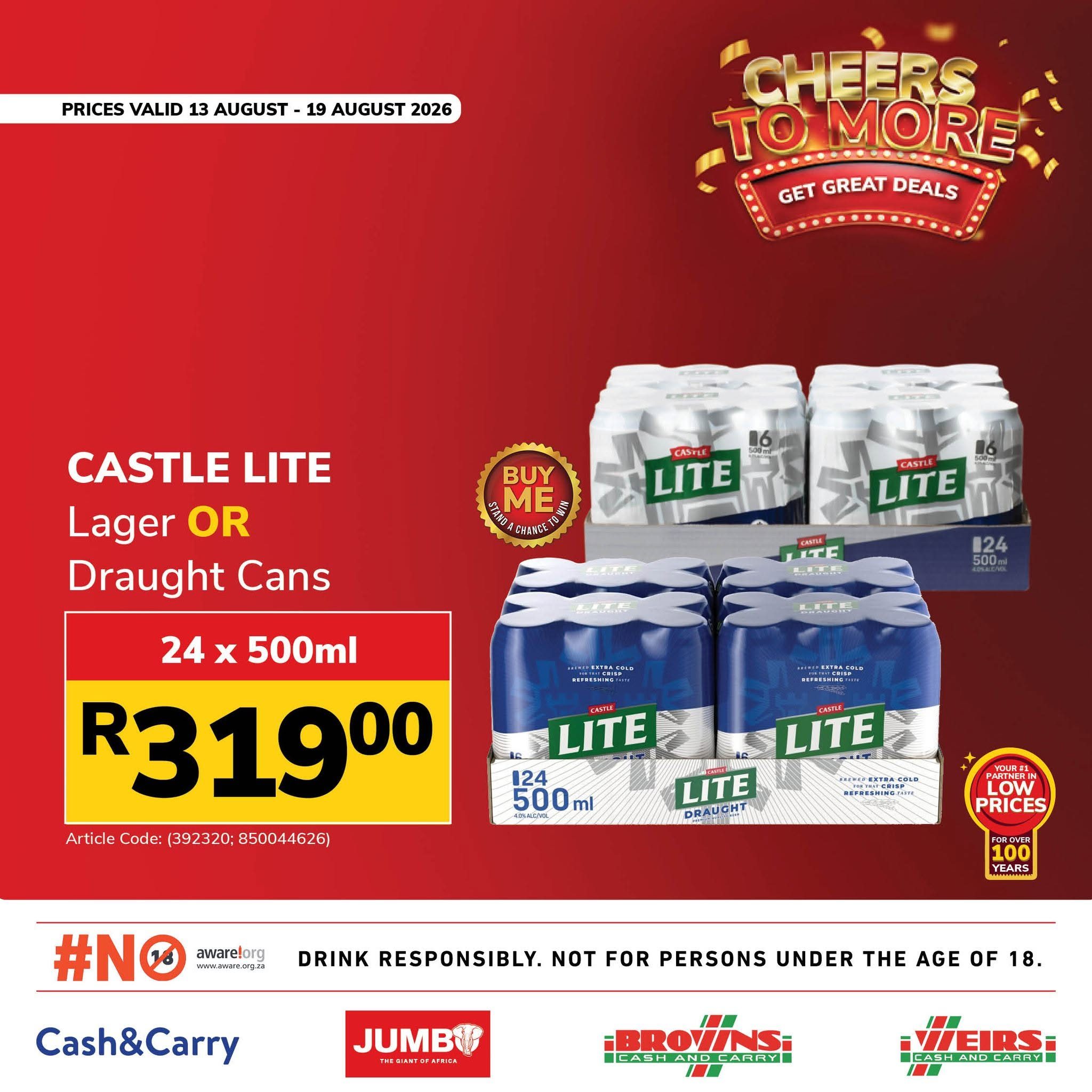 Jumbo Cash & Carry specials - 13/08/2026 - 19/08/2026. Page 5