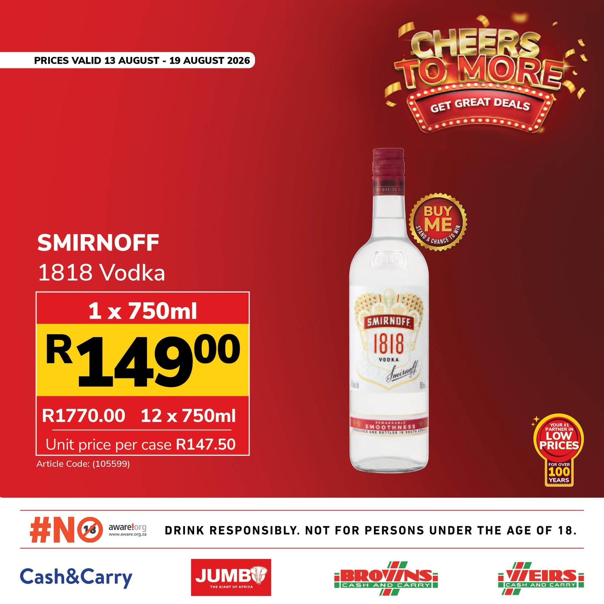 Jumbo Cash & Carry specials - 13/08/2026 - 19/08/2026. Page 6