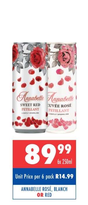 Annabelle Rosé, Blanch or Red