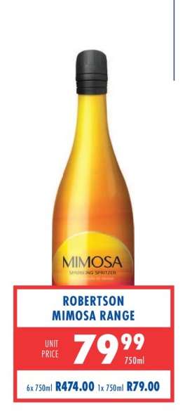 ROBERTSON MIMOSA RANGE