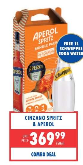 CINZANO SPRITZ & APEROL